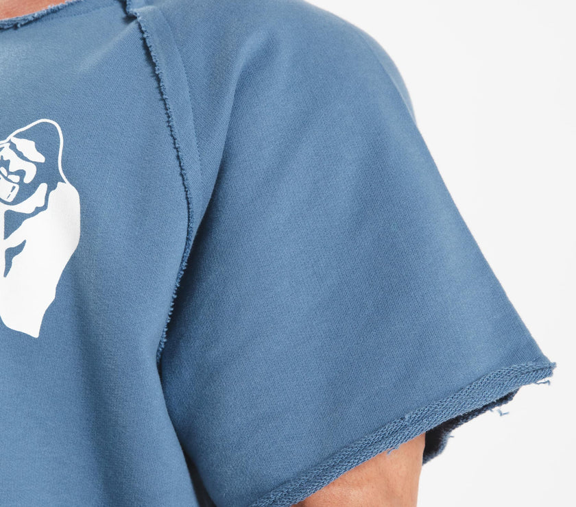 Gorilla Wear Classic Workout Top - Blau/Weiss
