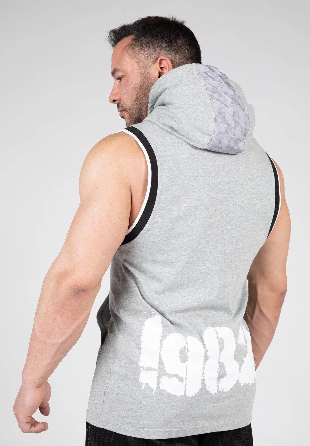 Gorilla Wear Loretto Hooded Tank Top - Grau