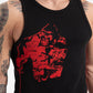 Gorilla Wear Monterey Tank Top - Schwarz/Rot