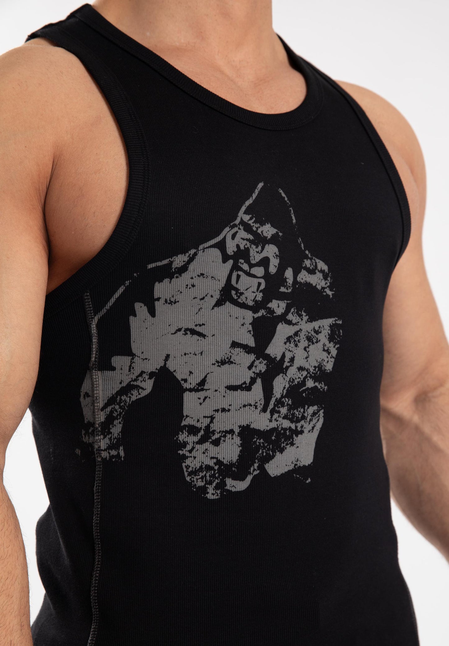 Gorilla Wear Monterey Tank Top - Schwarz/Grau