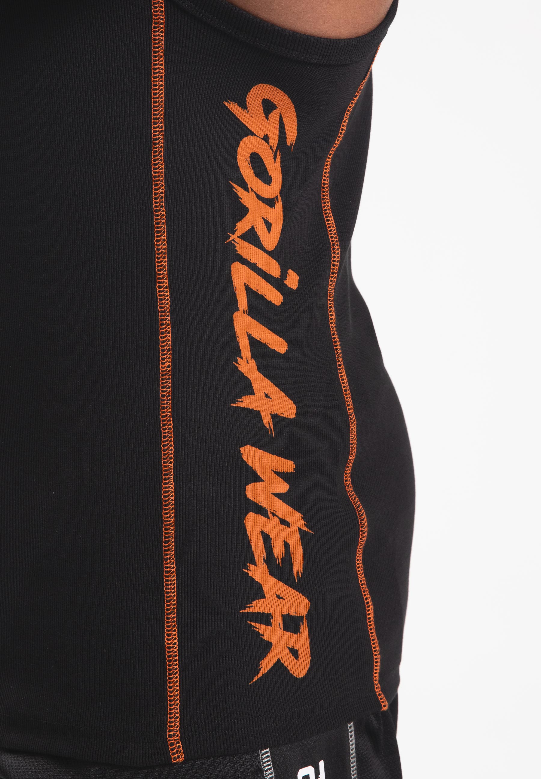 Gorilla Wear Monterey Tank Top - Schwarz/Orange