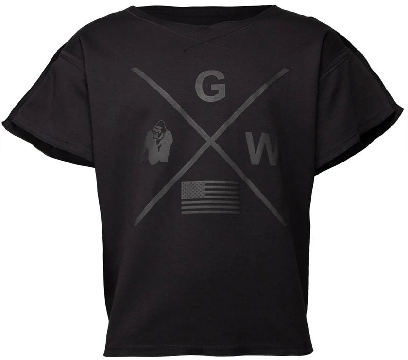 Gorilla Wear Sheldon Work Out Top - Schwarz