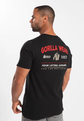 Gorilla Wear Warren T-Shirt - Schwarz