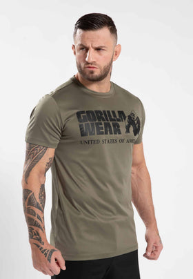 Gorilla Wear Classic Training T-Shirt - Army Green