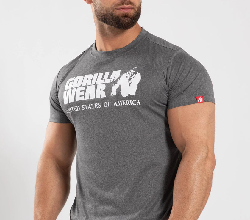Gorilla Wear Classic Training T-Shirt - Grau