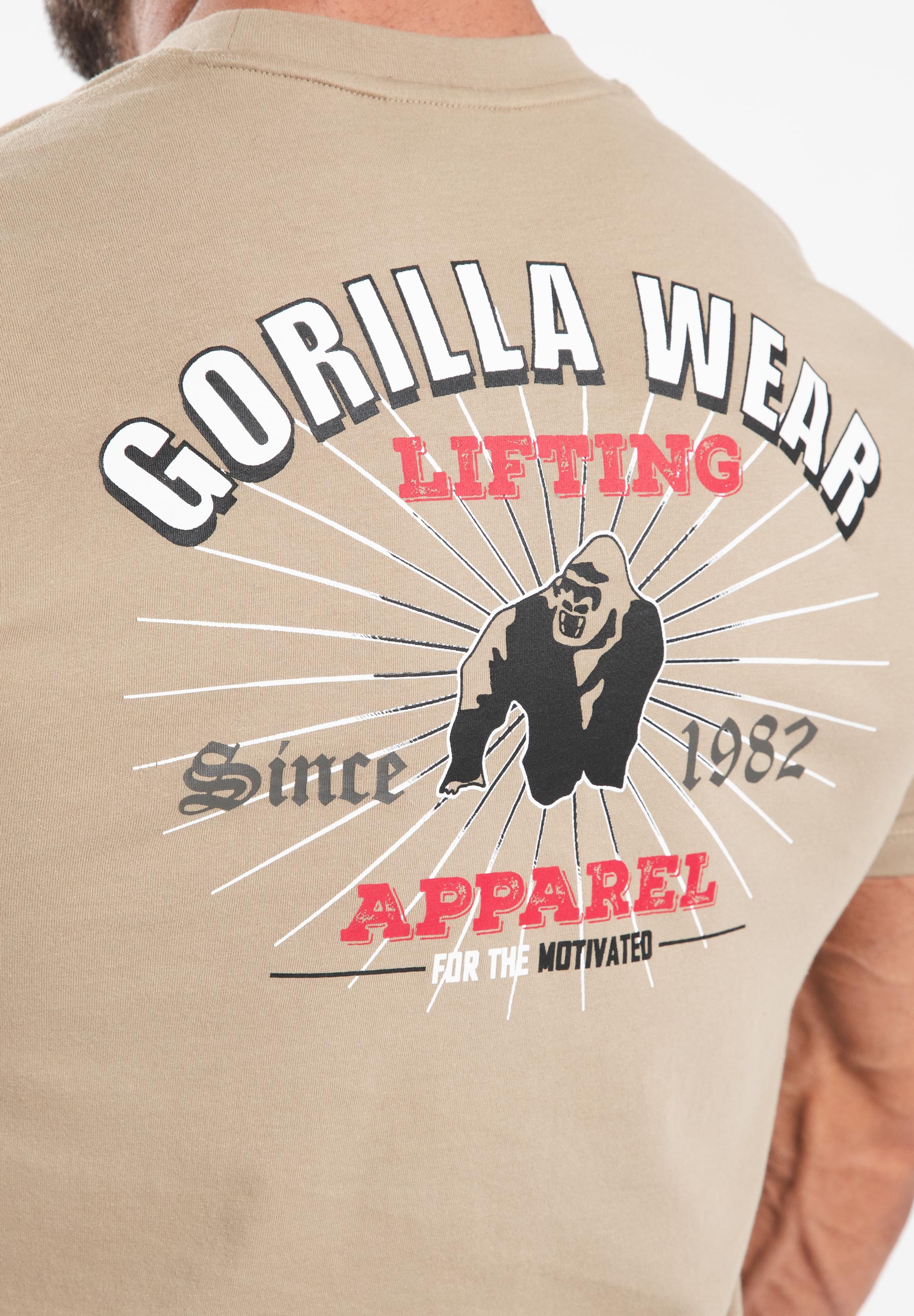 Gorilla Wear Oregon T-Shirt - Beige