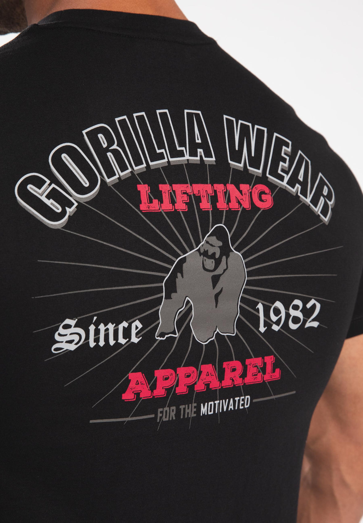 Gorilla Wear Oregon T-Shirt - Schwarz