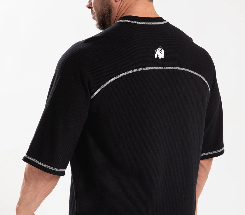 Gorilla Wear Finley Oversized T-Shirt - Schwarz/Grau