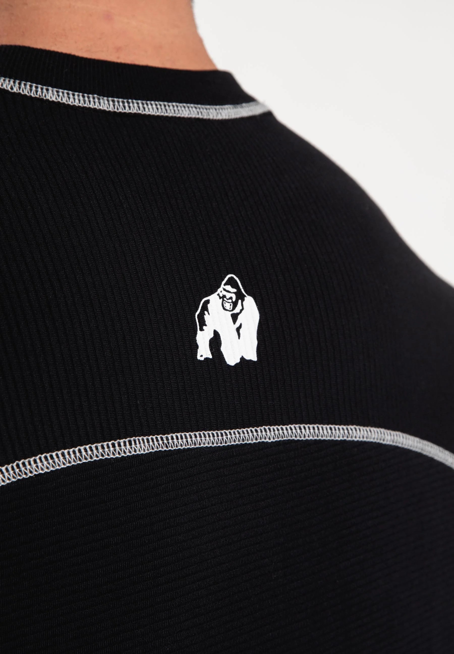 Gorilla Wear Finley Oversized T-Shirt - Schwarz/Grau