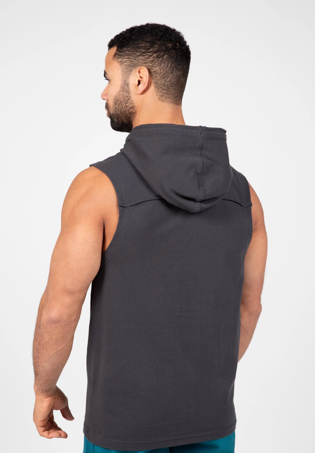 Gorilla Wear Chico SL Hooded T-Shirt - Washed Gray