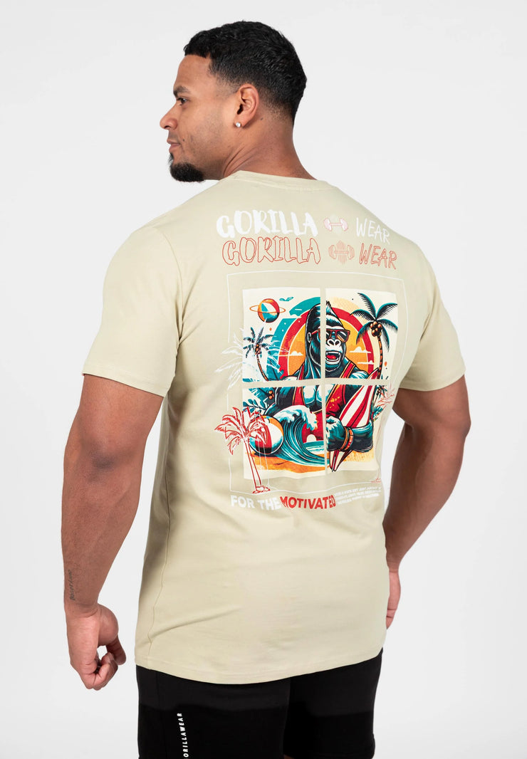 Gorilla Wear Santa Cruz T-Shirt - Hellgrün