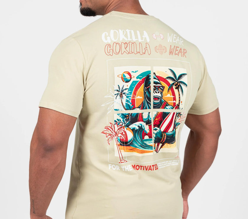 Gorilla Wear Santa Cruz T-Shirt - Hellgrün
