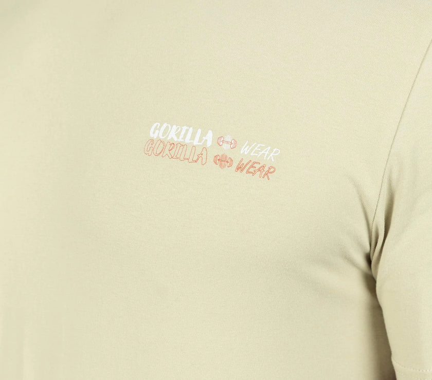 Gorilla Wear Santa Cruz T-Shirt - Hellgrün