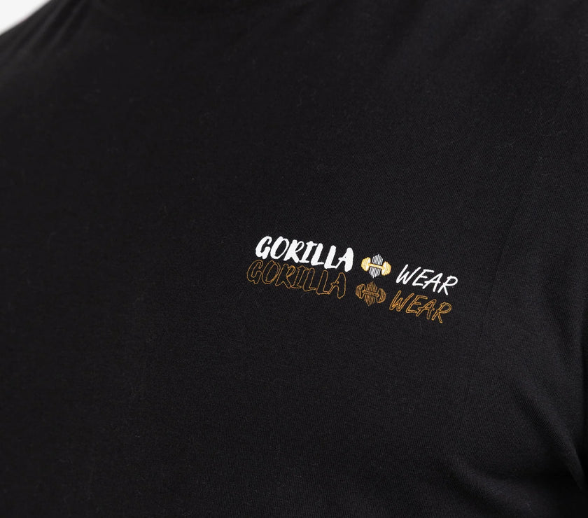 Gorilla Wear Santa Cruz T-Shirt - Schwarz