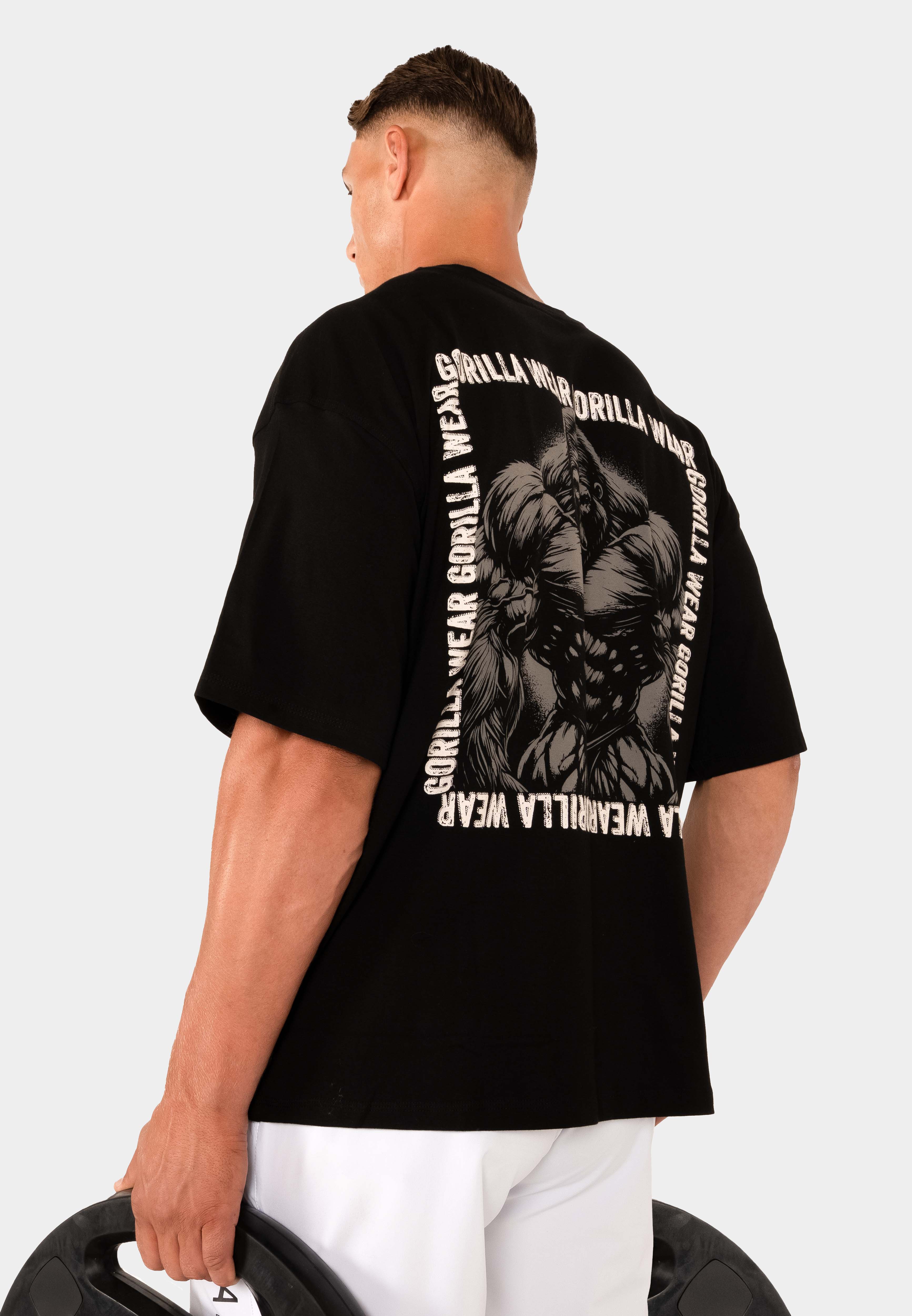 Gorilla Wear Philip Oversized T-Shirt - Black