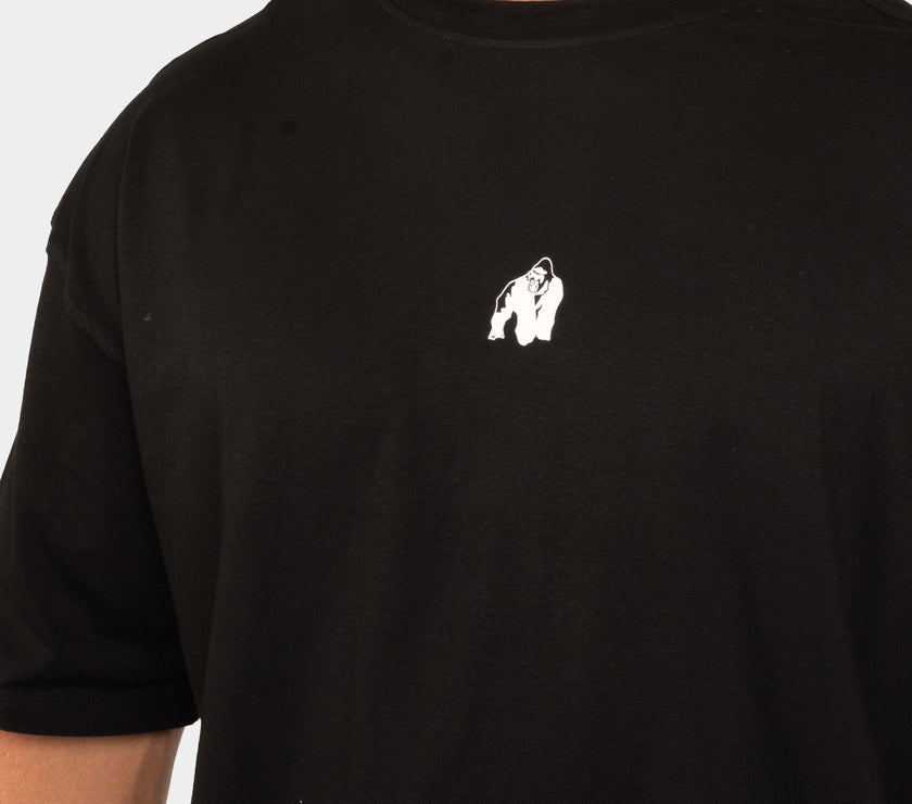 Gorilla Wear Philip Oversized T-Shirt - Black