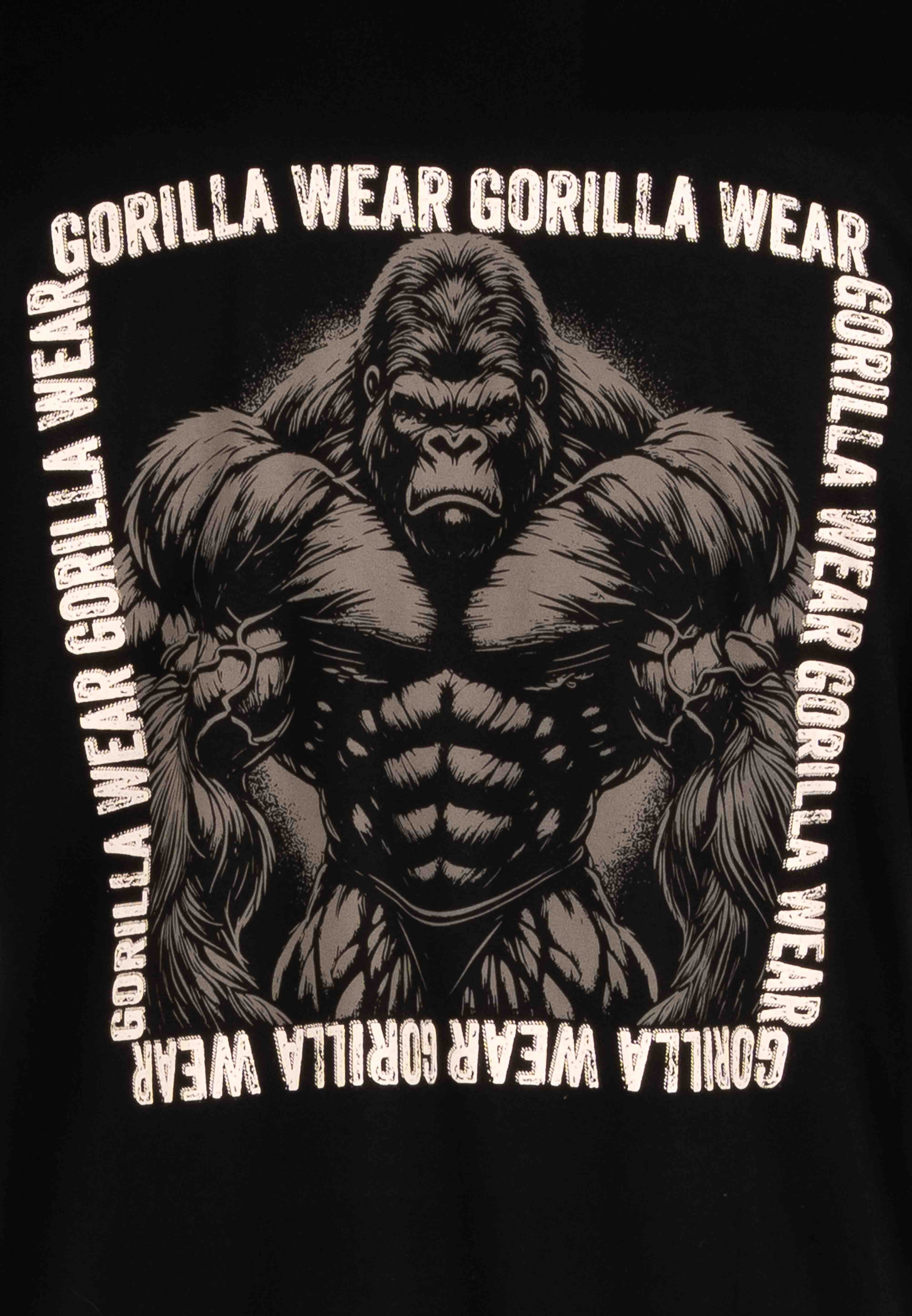 Gorilla Wear Philip Oversized T-Shirt - Black