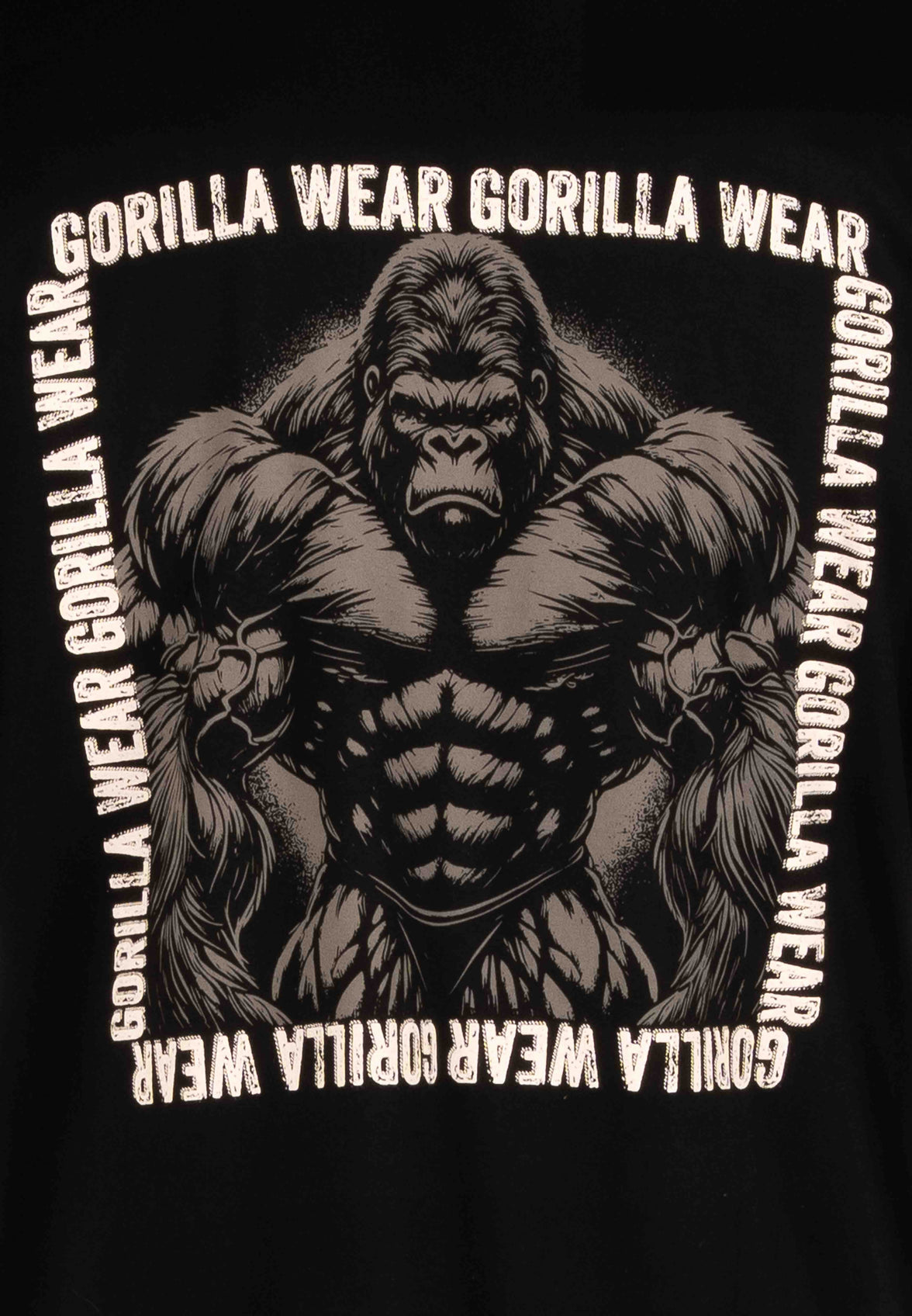 Gorilla Wear Philip Oversized T-Shirt - Black