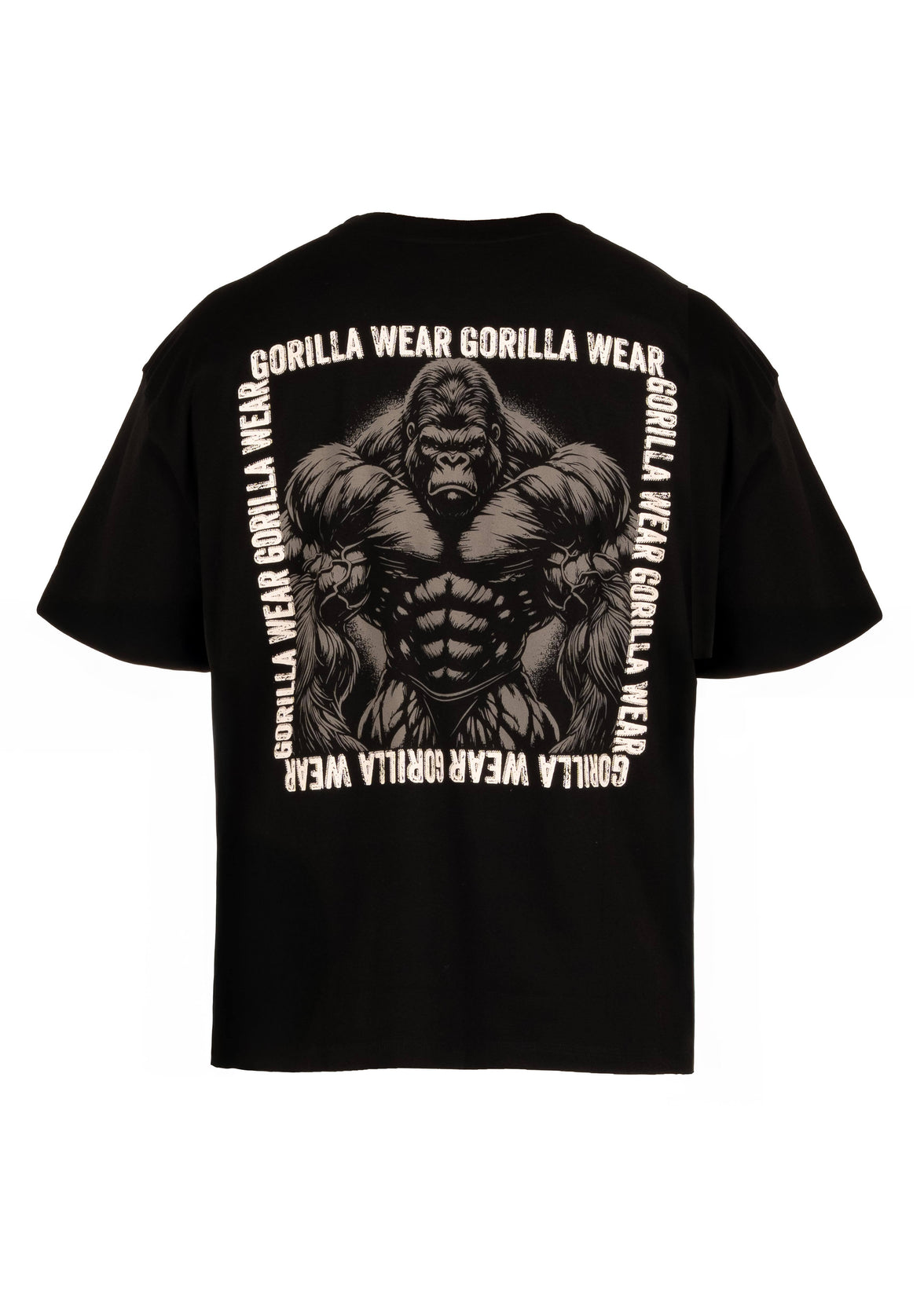 Gorilla Wear Philip Oversized T-Shirt - Black