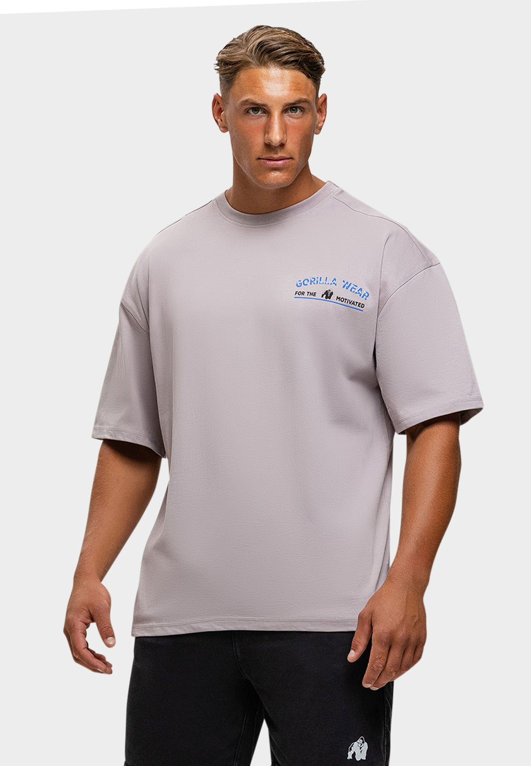 Gorilla Wear Macon Oversized T-Shirt - Grau