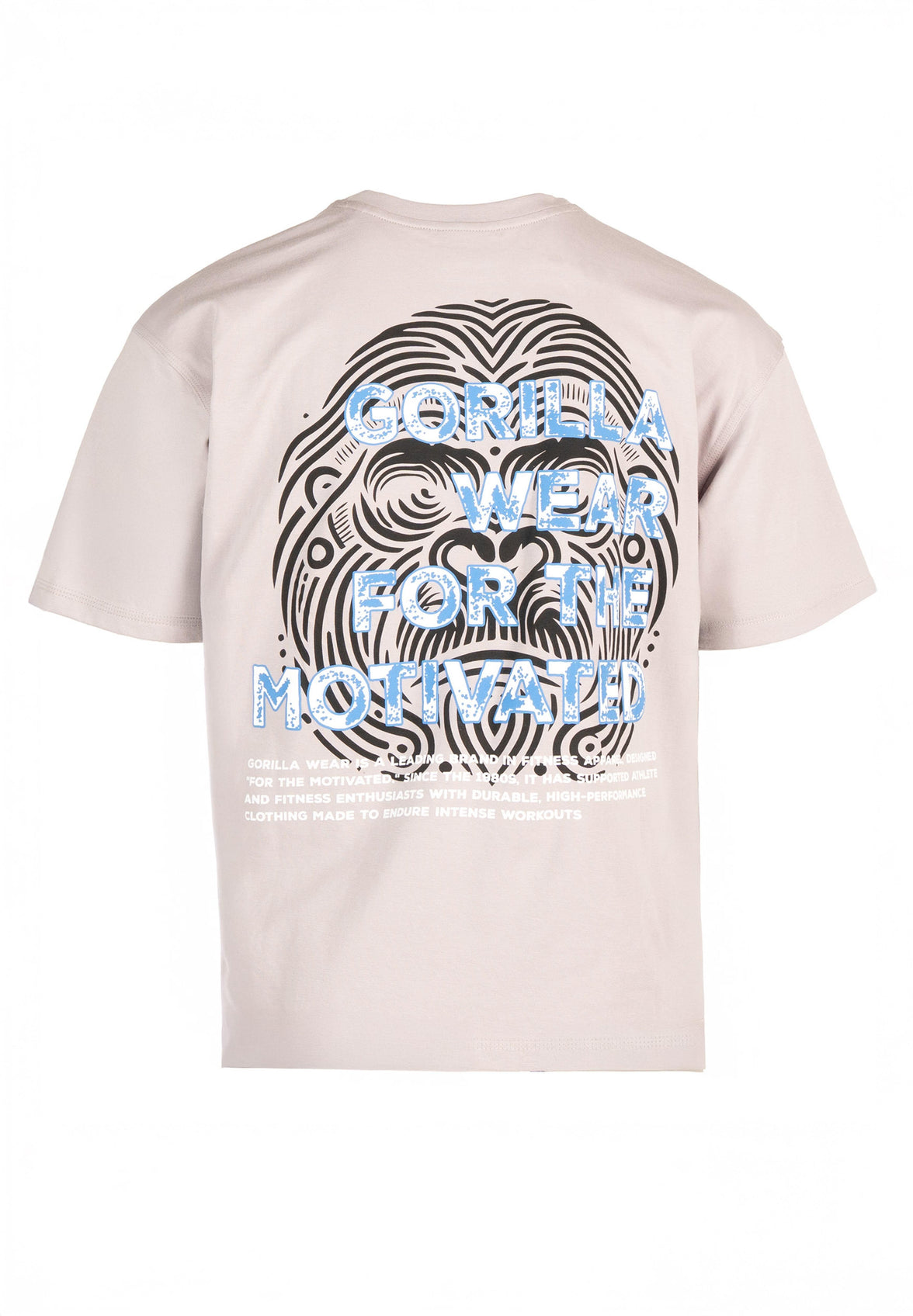 Gorilla Wear Macon Oversized T-Shirt - Grau