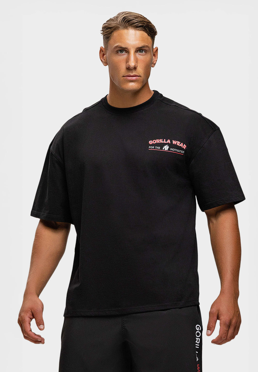Gorilla Wear Macon Oversized T-Shirt - Black