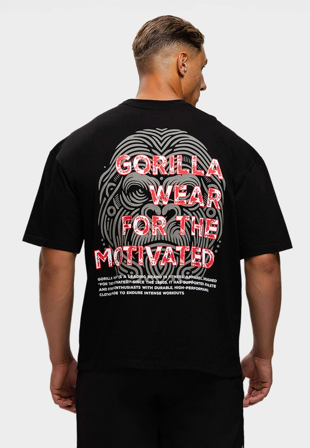 Gorilla Wear Macon Oversized T-Shirt - Black
