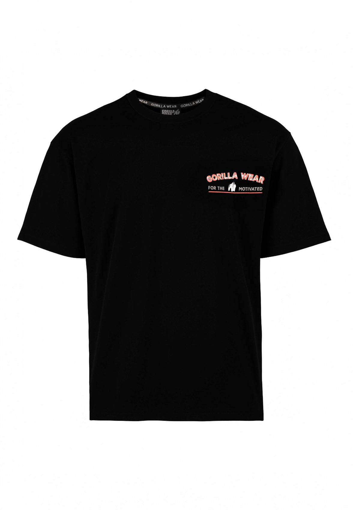 Gorilla Wear Macon Oversized T-Shirt - Black