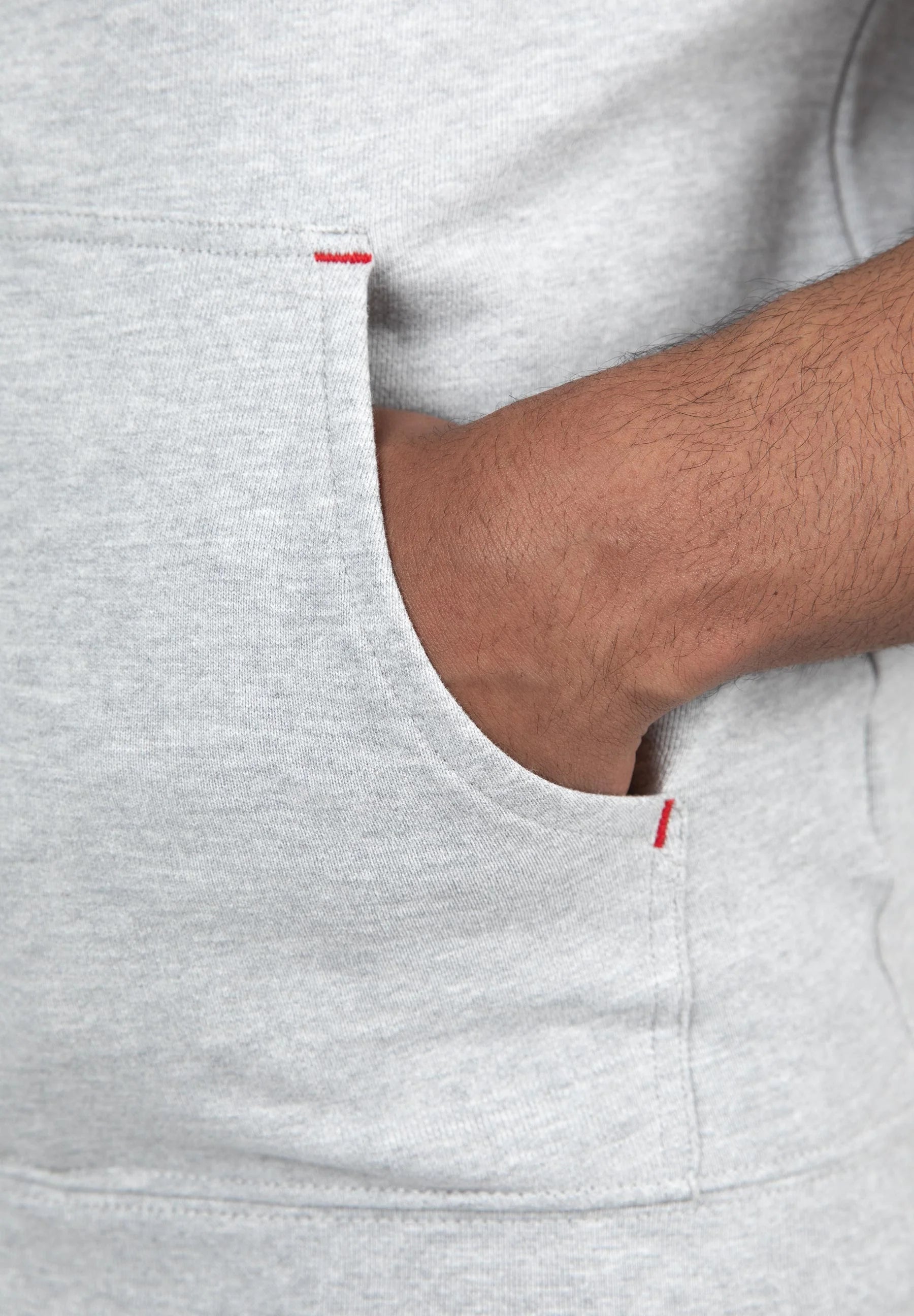 Gorilla Wear Milwaukee Zip Hooded Tank Top - Grau