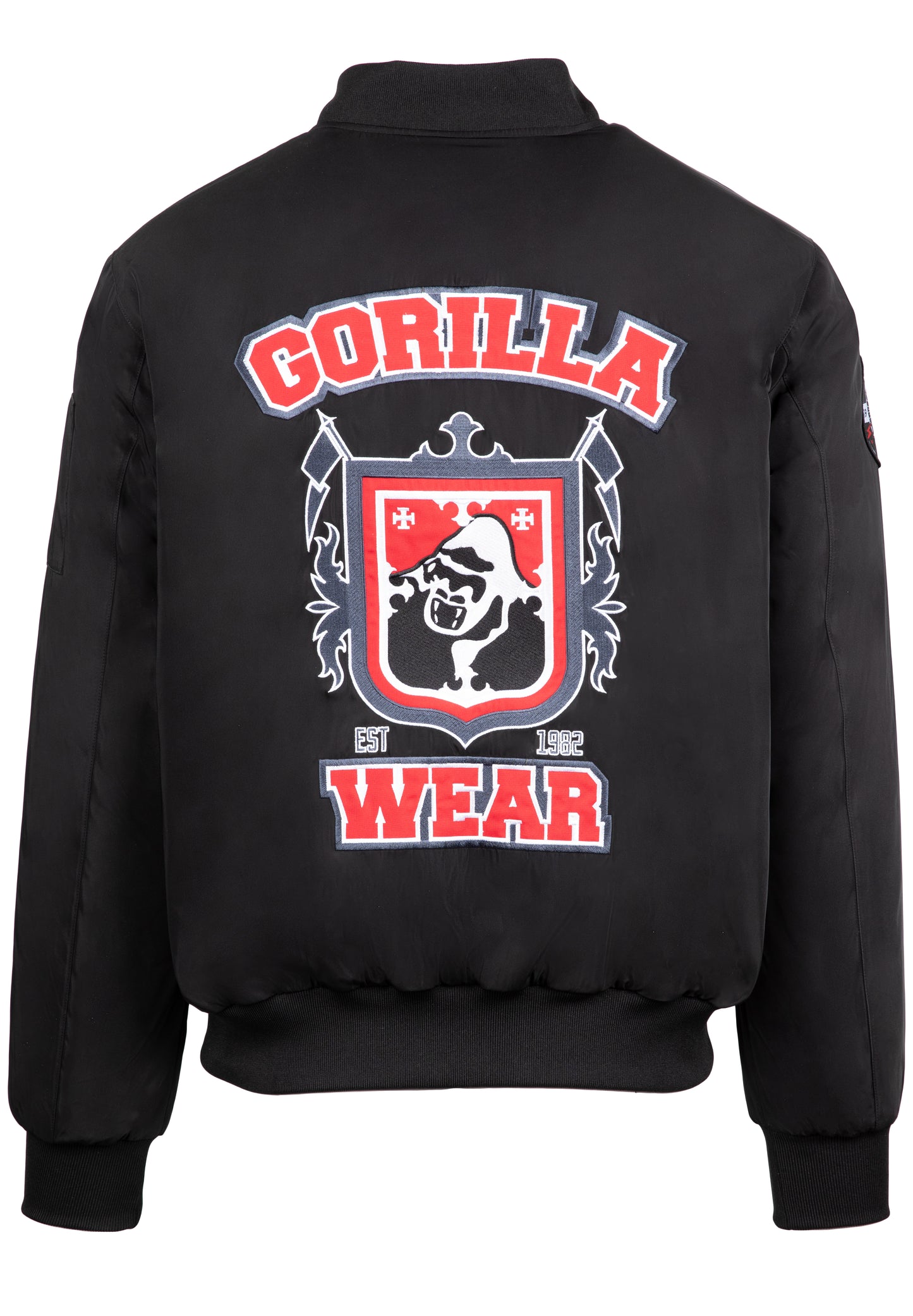 Gorilla Wear Covington Bomber Jacket - Schwarz