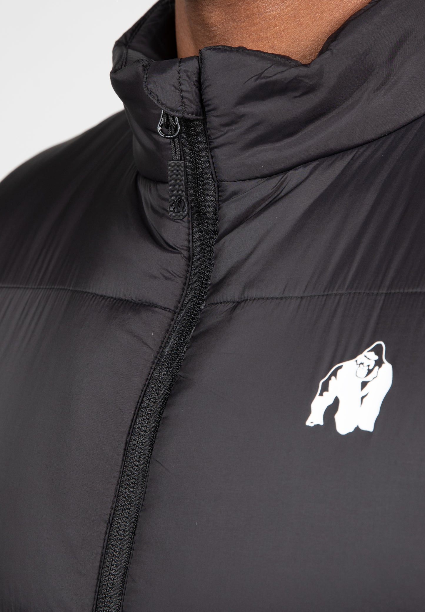 Gorilla Wear Irvine Puffer Jacket - Schwarz