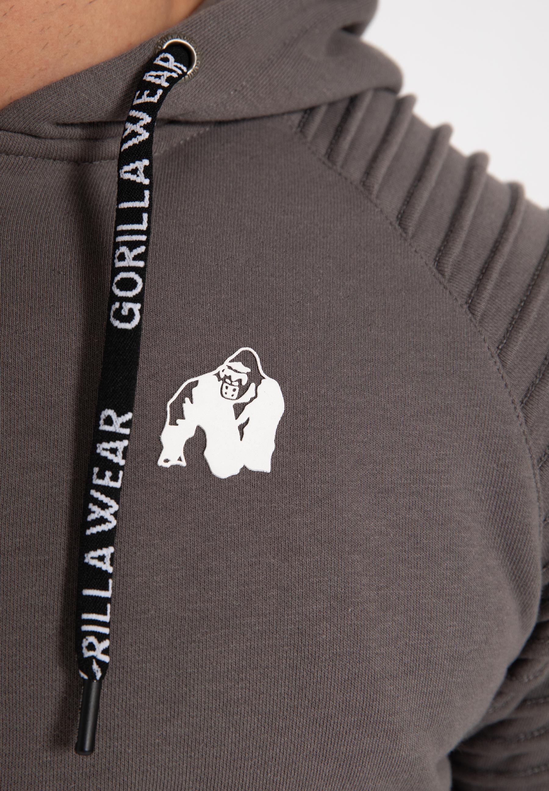 Gorilla Wear Georgia Zipped Hoodie - Grau