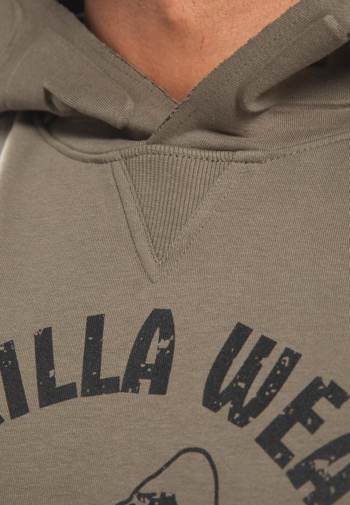 Gorilla Wear Marshall Sleeveless Hoodie - Olive