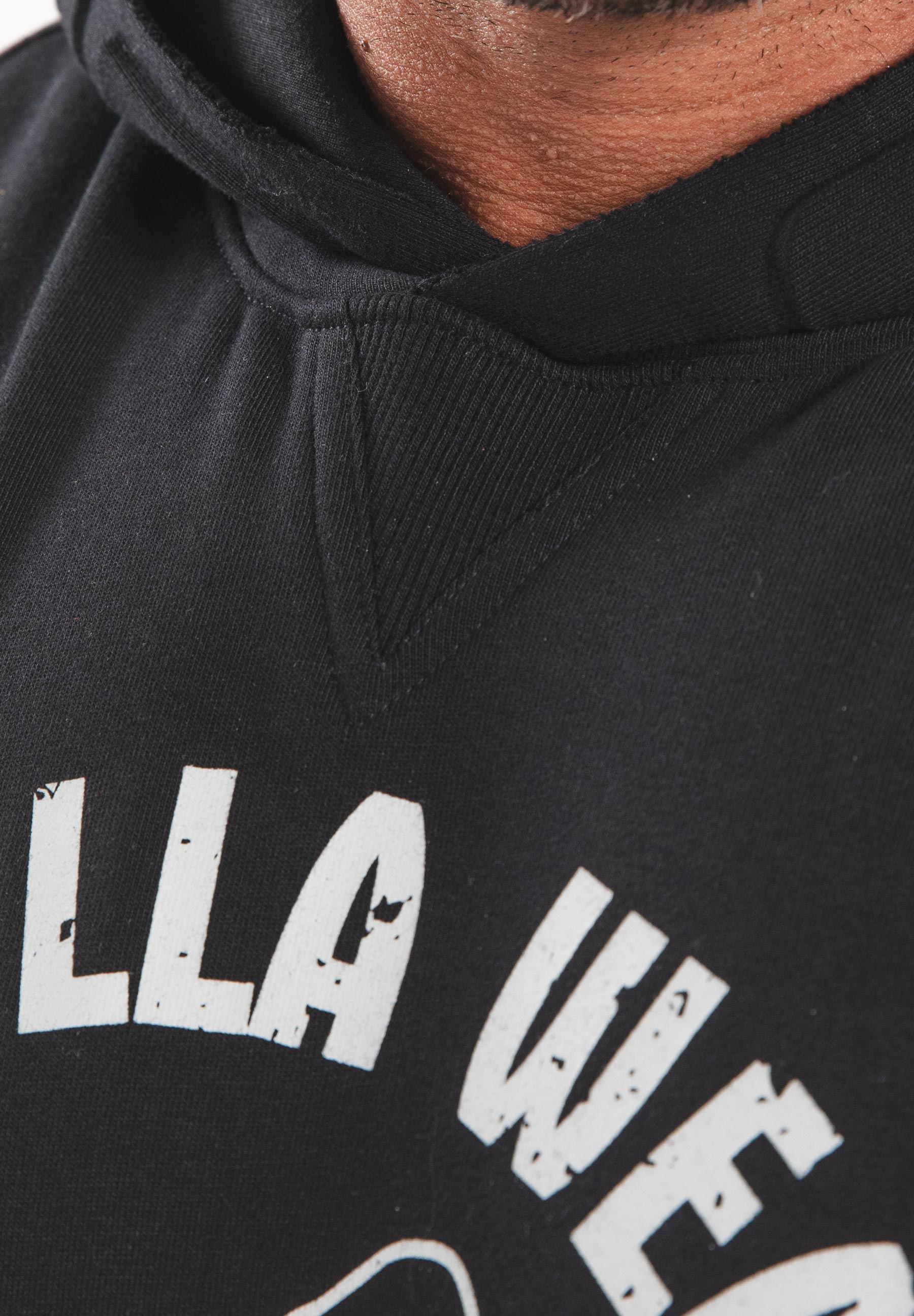 Gorilla Wear Marshall Sleeveless Hoodie - Schwarz