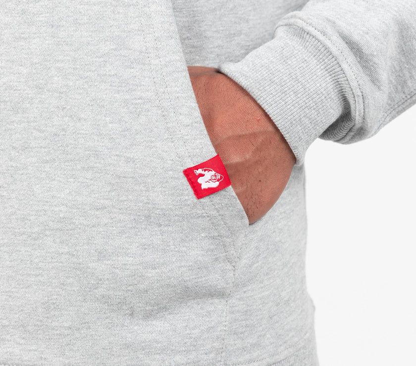 Gorilla Wear Utah Zipped Hoodie - Grau