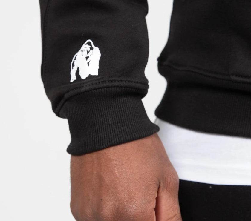 Gorilla Wear Utah Zipped Hoodie - Schwarz