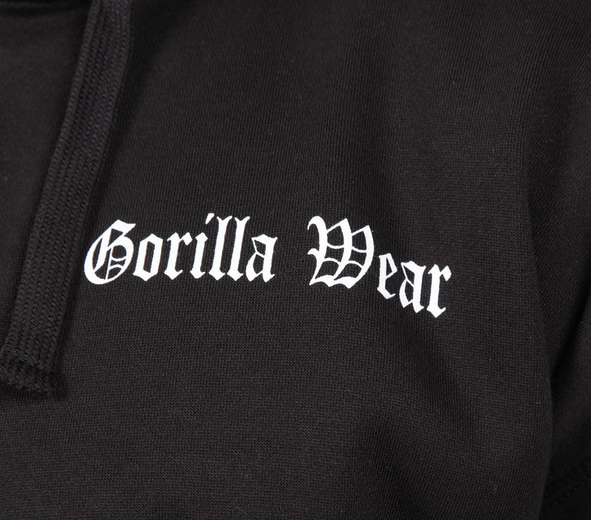 Gorilla Wear Utah Zipped Hoodie - Schwarz