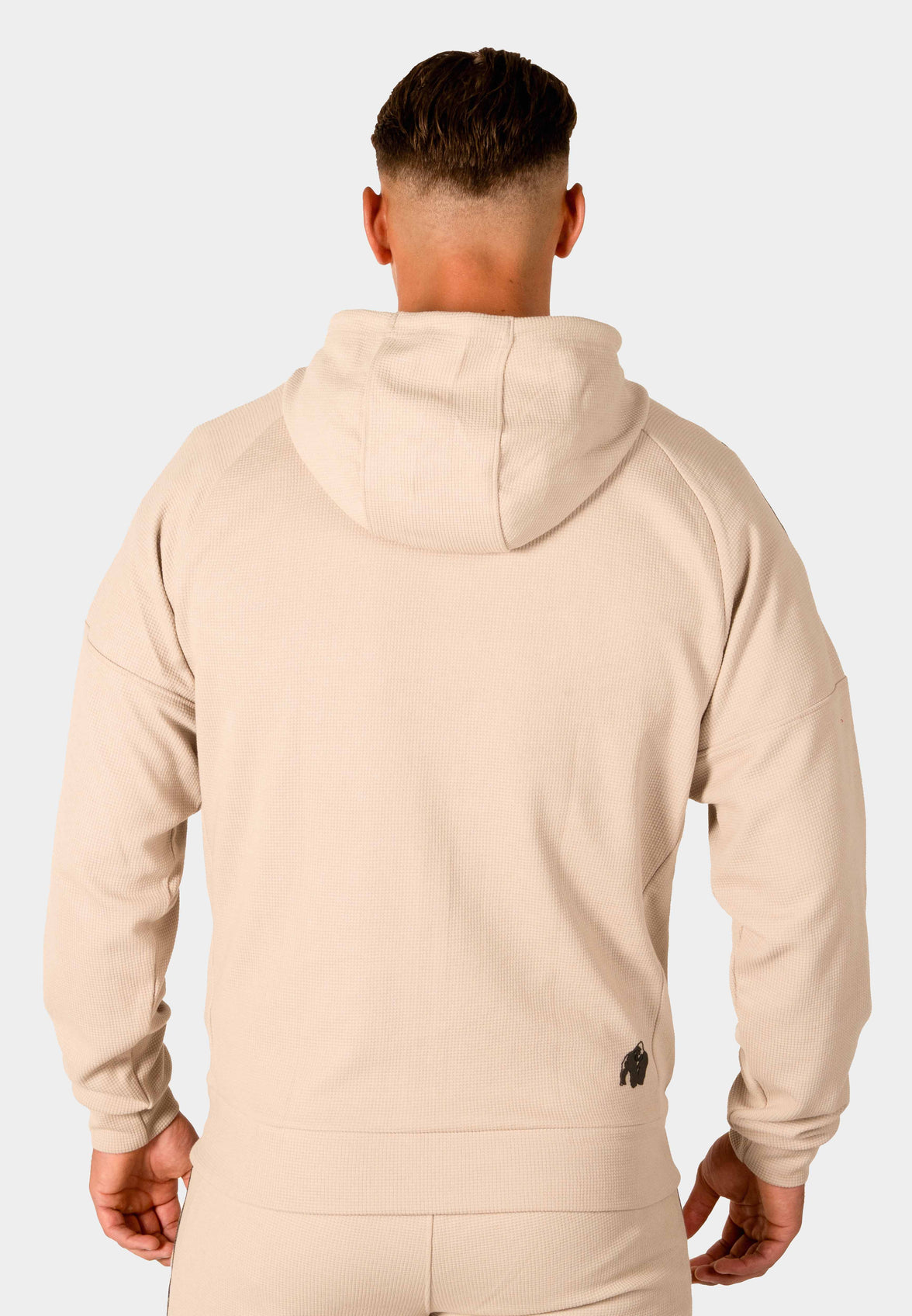 Gorilla Wear Harvey Track Hoodet Jacket - Beige