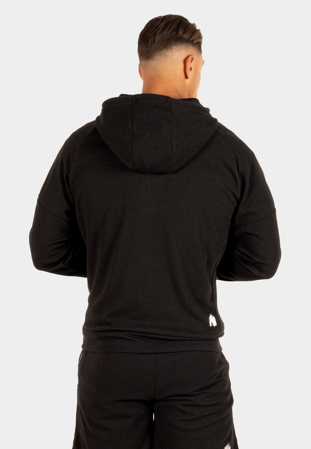 Gorilla Wear Harvey Track Hoodet Jacket - Schwarz