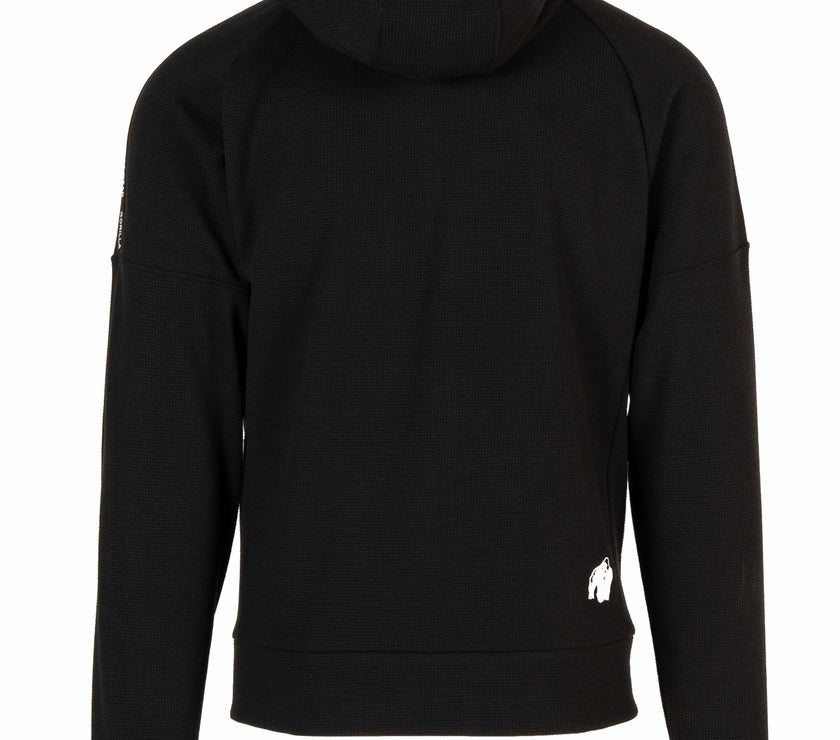 Gorilla Wear Harvey Track Hoodet Jacket - Schwarz