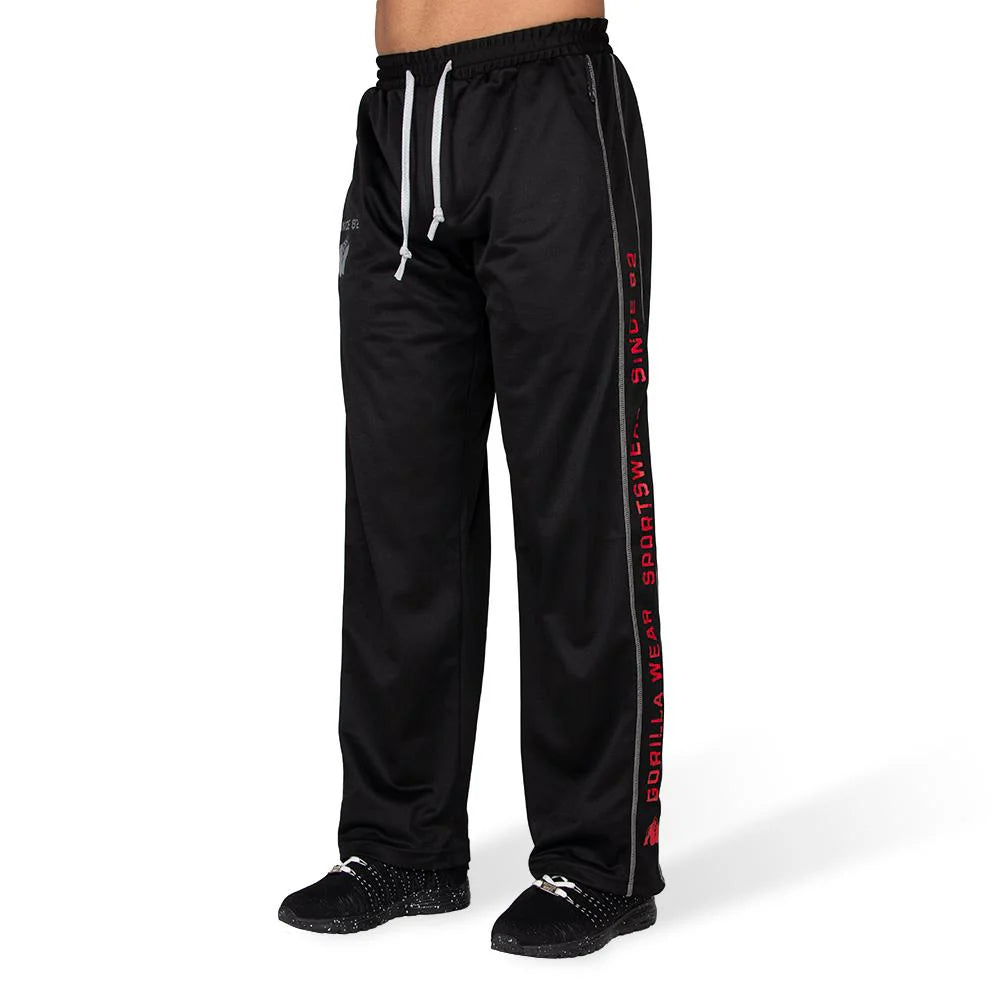 Gorilla Wear Functional Mesh Pants - Schwarz/Rot