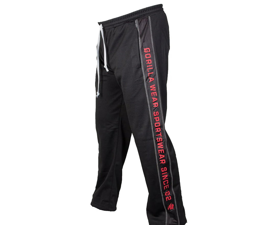 Gorilla Wear Functional Mesh Pants - Schwarz/Rot