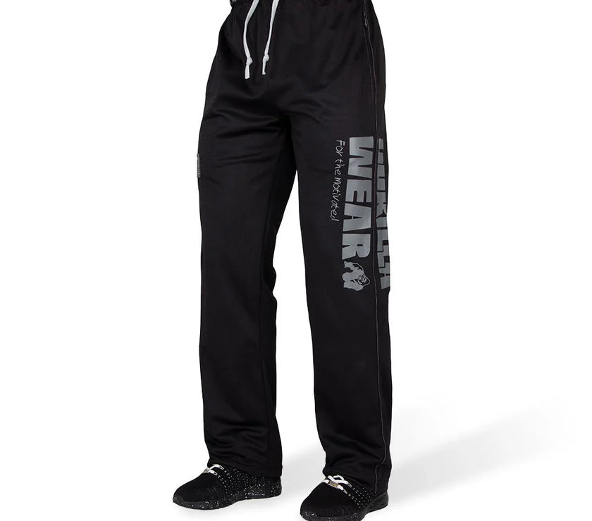 Gorilla Wear Logo Mesh Pants - Schwarz