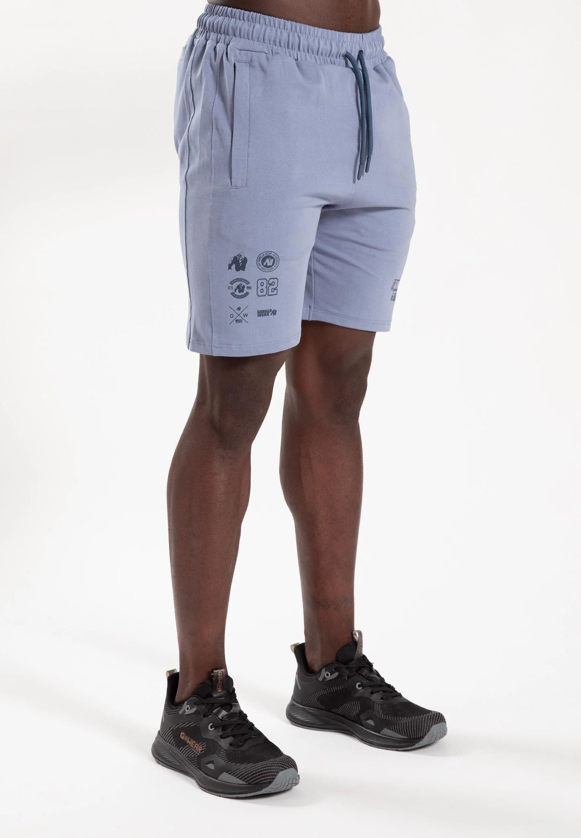 Gorilla Wear Lopez Shorts - Washed Blau