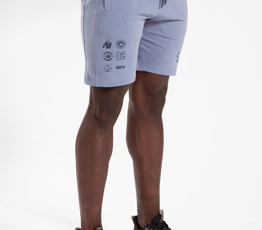 Gorilla Wear Lopez Shorts - Washed Blau