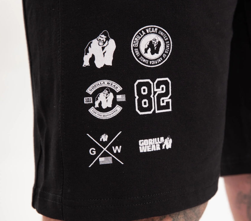 Gorilla Wear Lopez Shorts - Schwarz