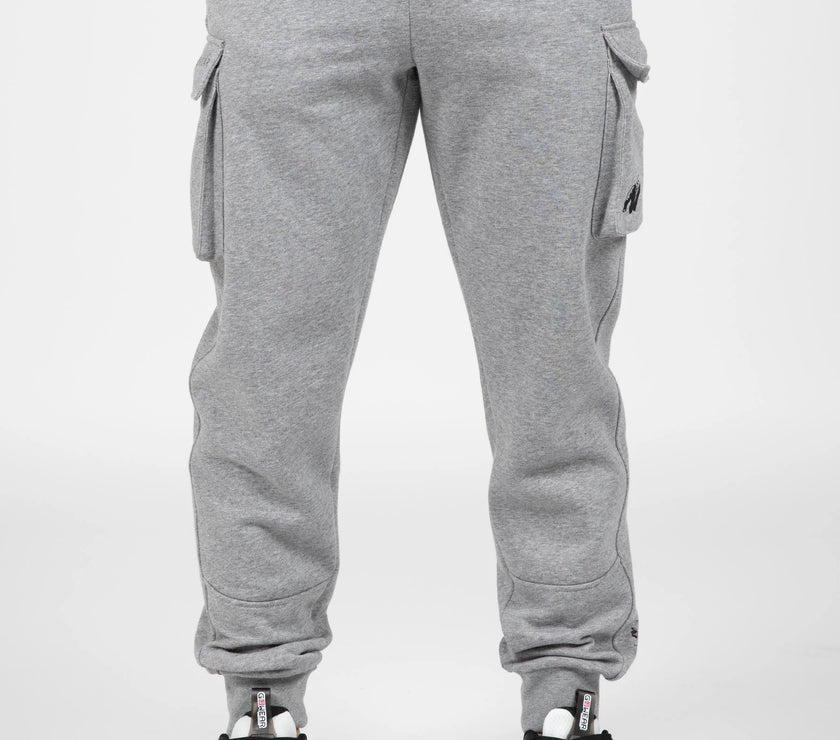 Gorilla Wear Hudson Cargo Sweatpants - Grau