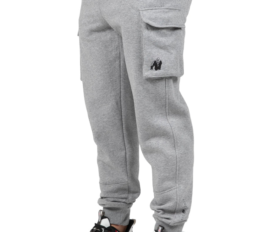 Gorilla Wear Hudson Cargo Sweatpants - Grau