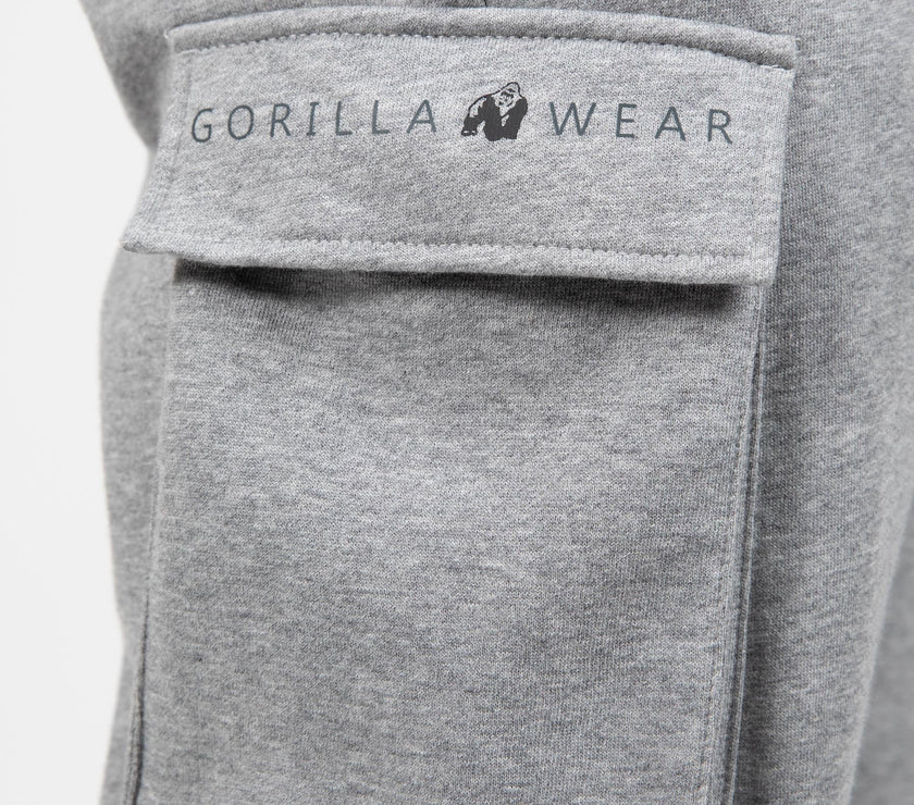 Gorilla Wear Hudson Cargo Sweatpants - Grau