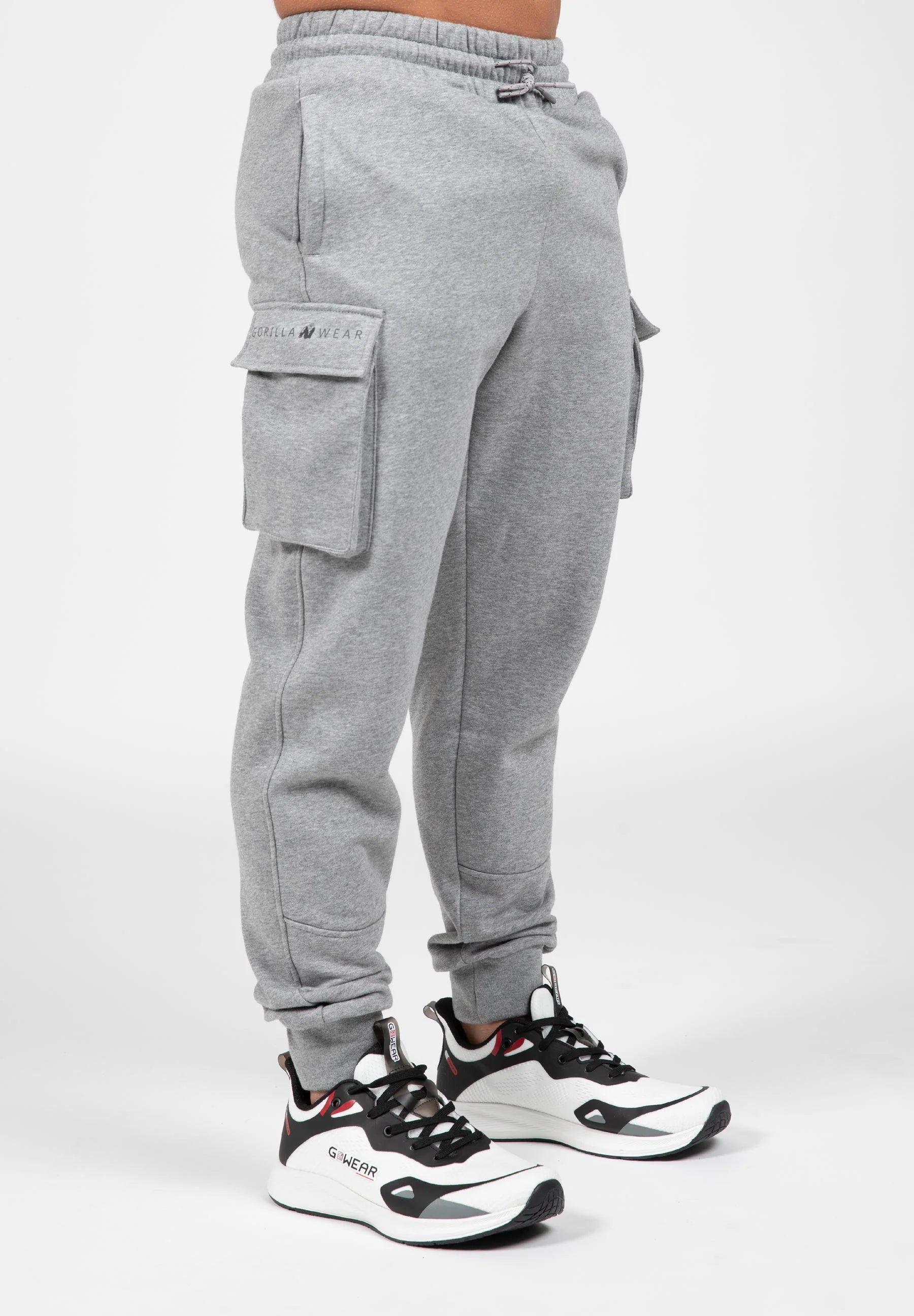 Gorilla Wear Hudson Cargo Sweatpants - Grau